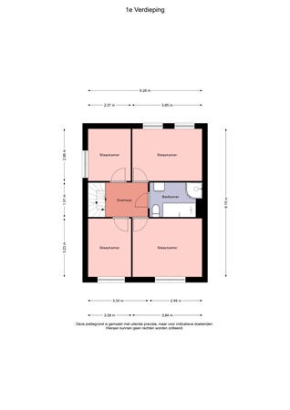 Floorplan - Roerstraat 9, 8303 JC Emmeloord